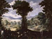 PROCACCINI, Carlo Antonio Garden of Eden France oil painting artist